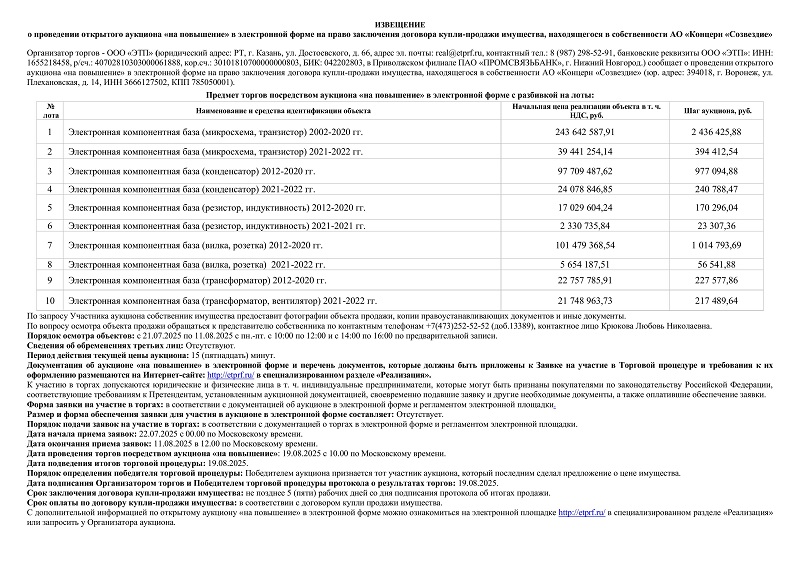 10 (десять) лотов Электронной компонентной базы фото 1