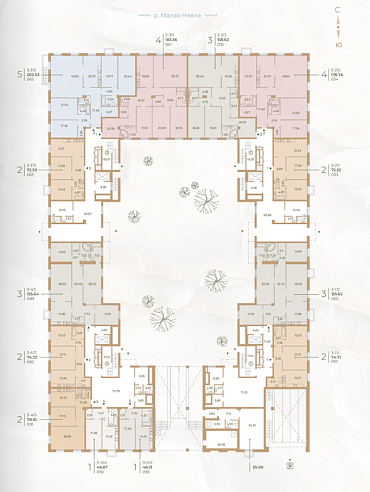 Квартира  площадью 156 м² фото 128873