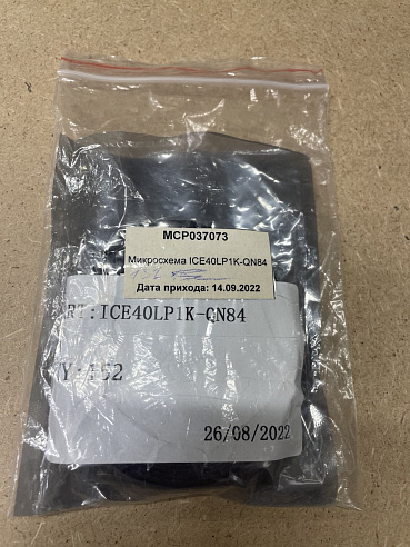 Микросхема ICE40LP1K-QN84 фото 1